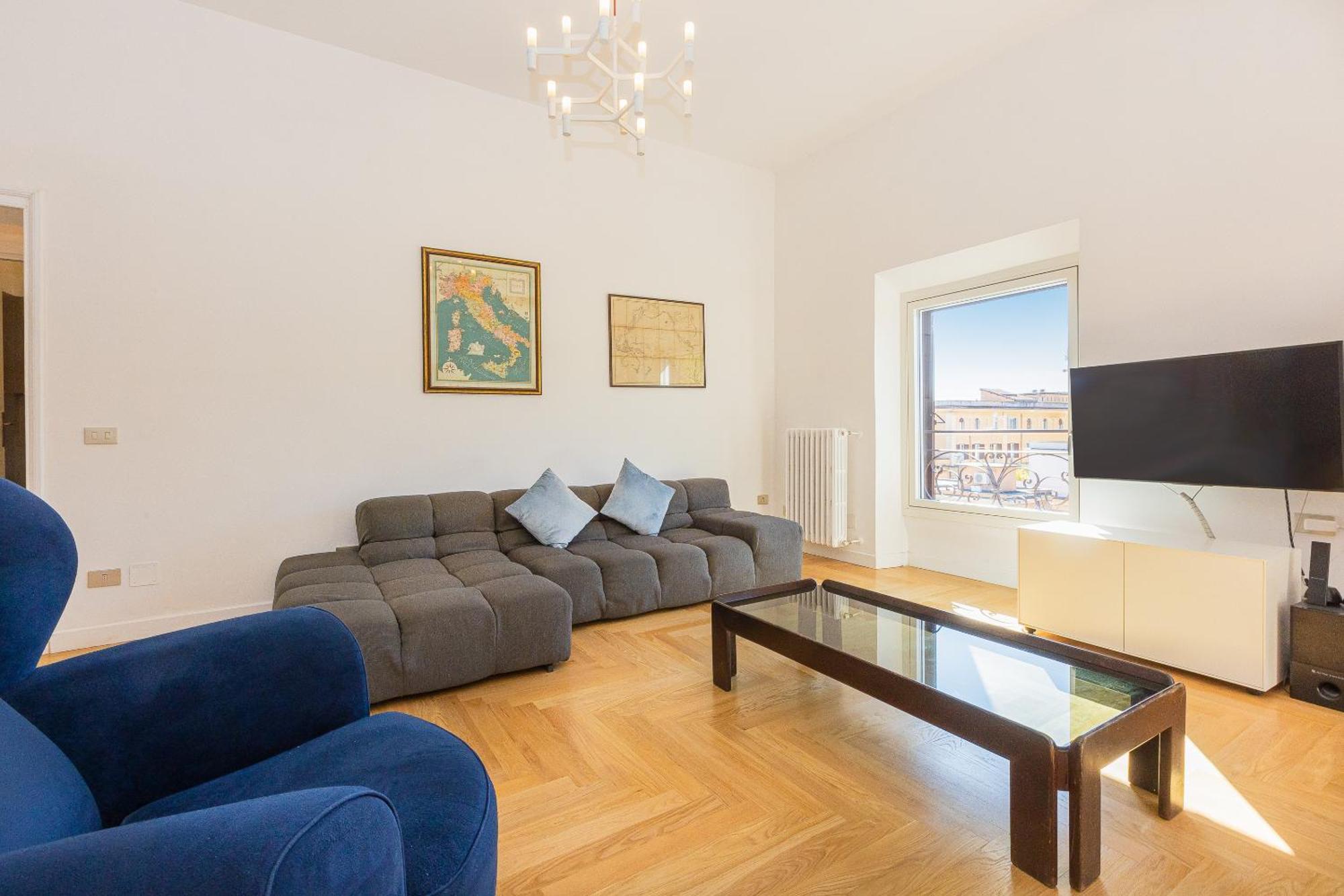 Giulio Cesare Penthouse Rental In โรม ภายนอก รูปภาพ